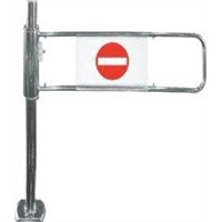 Supermarket Swing automatic barrier gate single door HBE-AC-2