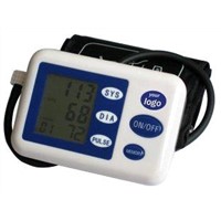 Automatic Arm Digital Accurate LCD Display Wrist Blood Pressure Monitor (Blue Color)