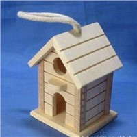 bird nest   wood toy