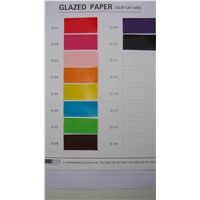 color glazed paper