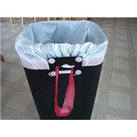 ldpe plastic garbage bag with colour box packaging