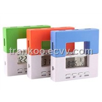 usb2.0 hub 1 to 4 ports with temperature and clock function