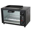 10L basic function black  home baking electric toaster oven