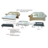 folding sofa bed frame, sofa bed mechanism