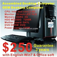 Assembled Desktop Computer / OEM Desktop Computer / Assemble Desktop Computer