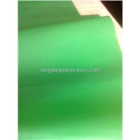 Smooth surface polythene film for steel tire