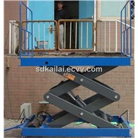 Stationary Hydraulic Scissor Lift Table(SJG1-1.5)