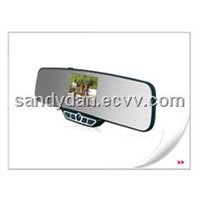 Car rearview mirror with 3.5'TFT&amp;amp; wireless back-up camera