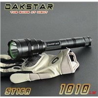 DAKSTAR ST16A CREE XML T6 1010LM 18650 Police Emergency Rechargeable Tactical  LED Flash Light