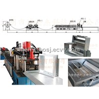 Fire damper roll forming machine