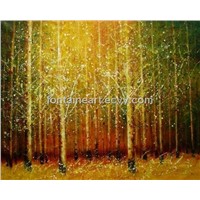 Hand made oil painting on Canvas, our original tree painting