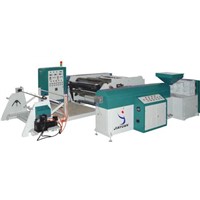 High Quality JYJ Hot Melt Extruding Coating Machine/Gluing Equipment for PA/PES/PU/EVA/TPU