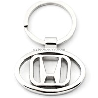 Honda branded car emblem keyring