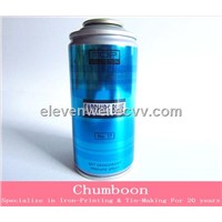 Metal Spray Can with Cap 4 Color Printed
