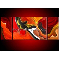 Modern Abstract Decorative Group  Oil Painting