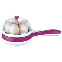 New style egg boiler with handle both cooking and frying function