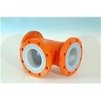 Plastic Lined Three Pipe Fitting