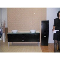 Solid Wood Bathroom Cabinet FM-S76