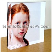 Square Acrylic photo block