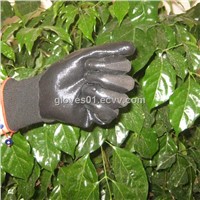 black nitrile coated working gloves NG1501-9