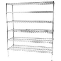 chrome wire shelving or wire racking