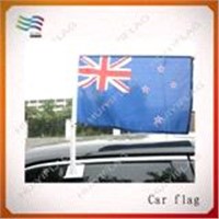 custom cheap promotional national car window flags