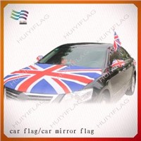 custom decorative spain car hood cover flags