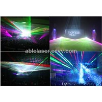 High Power 8w RGB Laser Lighting