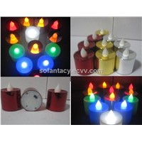 led plated candle