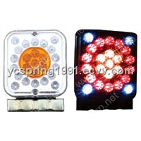 led truck or trailer fog lamp