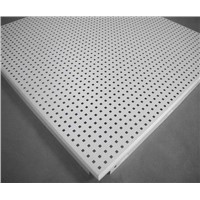 perforated acoustic ceiling board