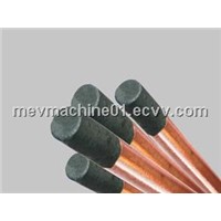 round copper-coated gouging carbon electrodes