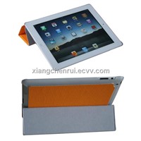 smart leather cover case for ipad with stand