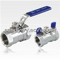 1PC Stainless Steel Ball Valve (with Butterfly Handles)