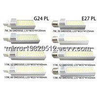 LED PL Light G24/E27 60SMD