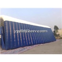 White and Blue Large Inflatable Tent for Party Rental Business