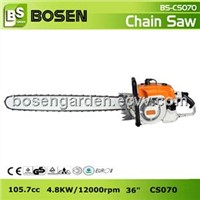 105cc Big Gasoline Chain Saw with 36&amp;quot; Guide Bar (CS070)