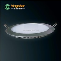 12W 8inch daywhite housing led panel light round