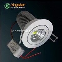12W LED Down Light with 750-900 lm and external power supply
