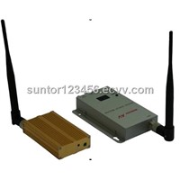 1.2G wireless video Transmitter and Receiver surveillance system  TY-1000mW