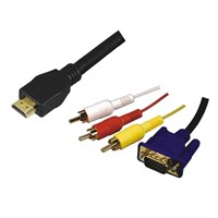1.5M HDMI to VGA + RCA X 3 Cable