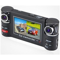 2.7 inch Dual lens IR Car Vehicle Dash Dashboard Camera DVR Night Vision Car DVR Driving Record