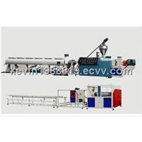 Conical Twin Screw PVC Pipe Extruder