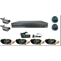 DVR&amp;amp;camera kit(KD-9304Kit),4CH H.264 DVR WITH 4 CMOS CAMERA KITS