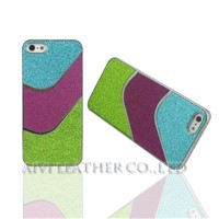 Excellent Quality 3in1 Color Plating PC bling bling diamond Case for iPhone 5