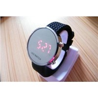 Fashion Silicone LED Mirror Silicone Red Watch - 10 Color Available