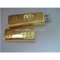 Golden Bar USB Drive