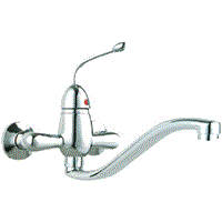Kitchen Mixer Wall-Mounted (Sink Mixer / Sink Tap/ Sink Faucet/ Kitchen Faucet / Kitchen Tap)