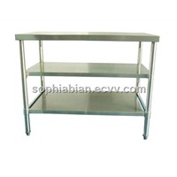 Kitchen Stainless Steel Storage 3 Tier Shelf