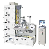 Label Printing Machine with Die-cutting Stations